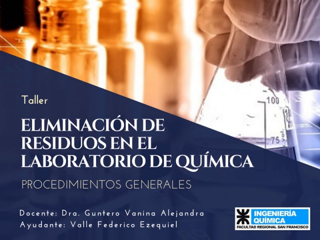 Taller: Eliminación de Residuos en el Laboratorio de Química