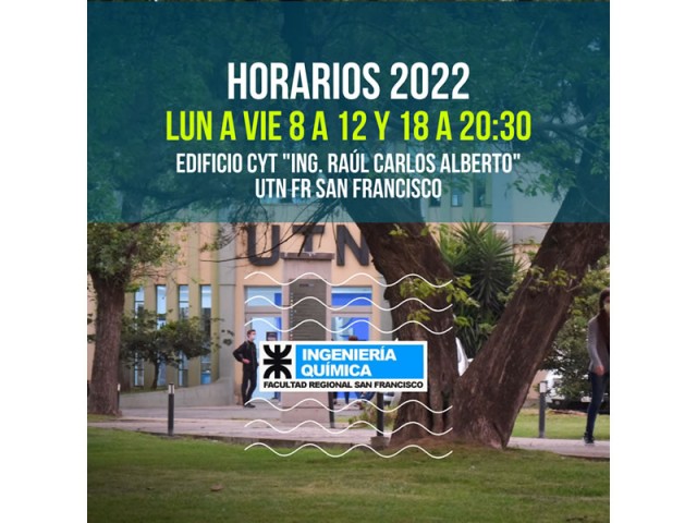 Horarios 2022